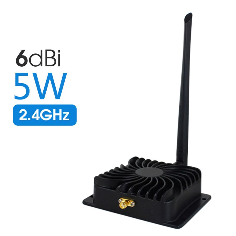 2.4Ghz 5W EP-AB003 Wifi Draadloze Breedband Signaalversterker Us/Eu Plug Signaal Booster
