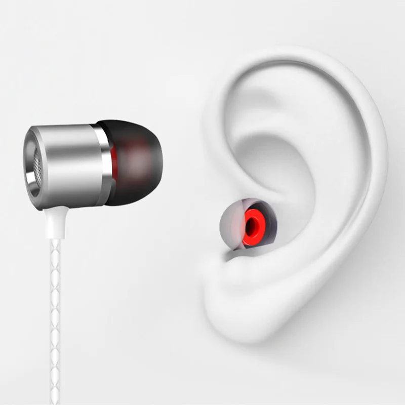 Almohadillas de silicona para auriculares, accesorios para auriculares pequeños, 3/1 pares