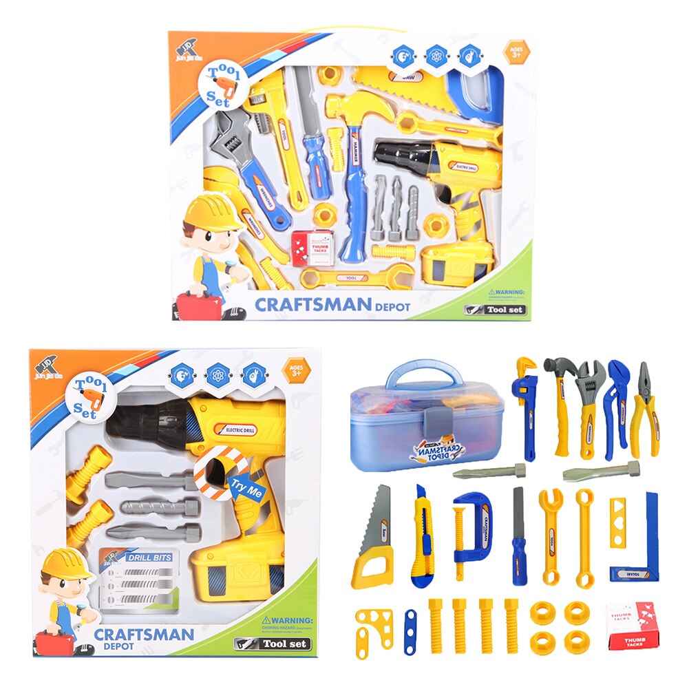 Mini Kids Pretend Play Speelgoed Plastic Building Tools Wrench Schroevendraaier Kit Voor Kids Jongens Meisjes Onderwijs Speelgoed