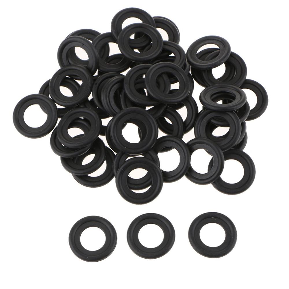 50 Pieces Sealing Ring For 652526/3536966 Flat Oil Drain Plug Crush Gm Washer Seals Auto Car Accessories