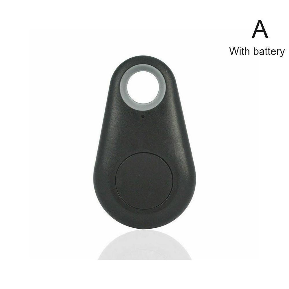 Mini Anti Lost Alarm Wallet KeyFinder Smart Tag Bluetooth ITag Key Tracer Locator Finder Dog Tracker GPS Child Keychain Pet R6T4: black