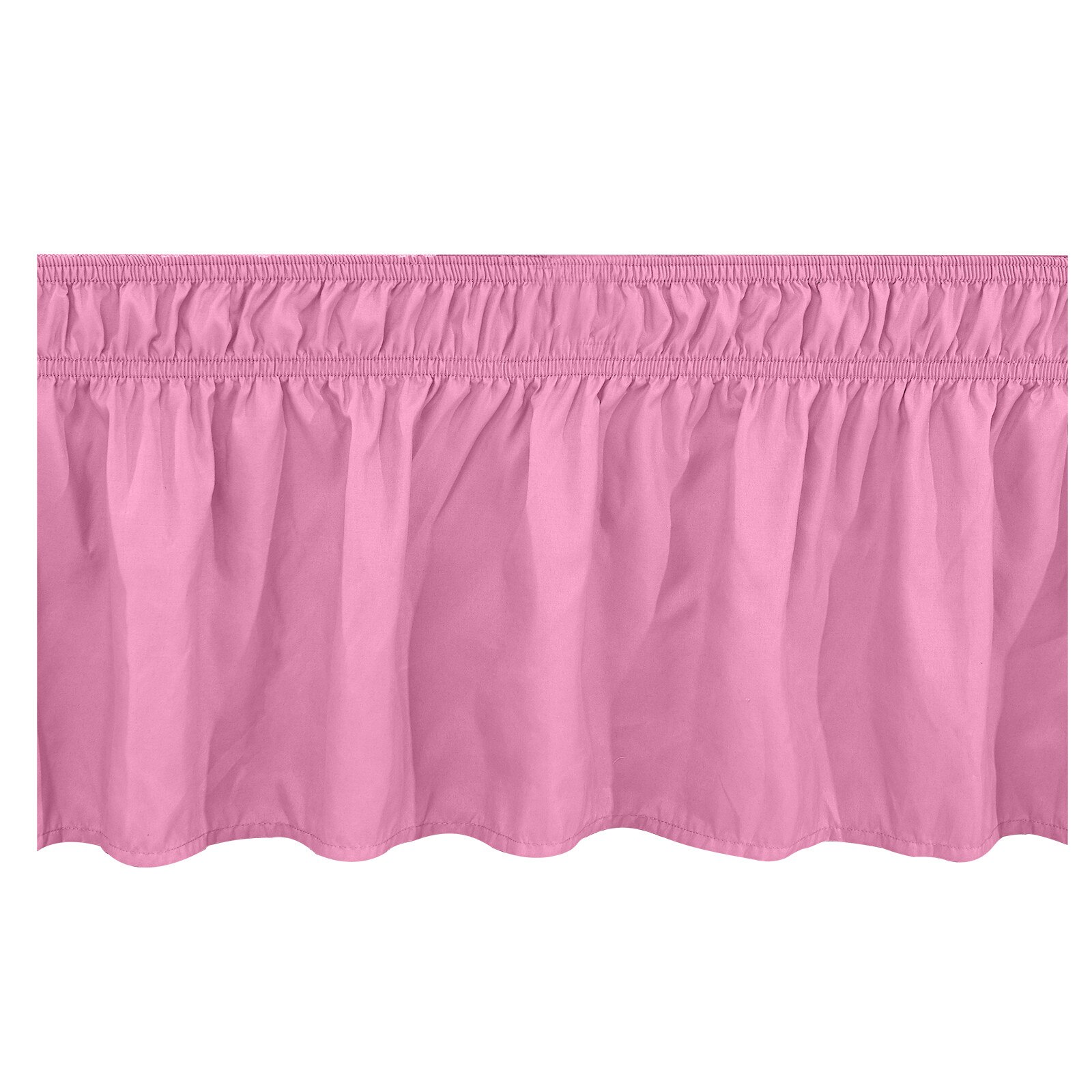 Wrap Rond Bed Rok Elastische Stof Ruche Bed Rokken Effen Kleur Op Makkelijk Uit Rimpel & Vervagen Slip Classic stijlvolle