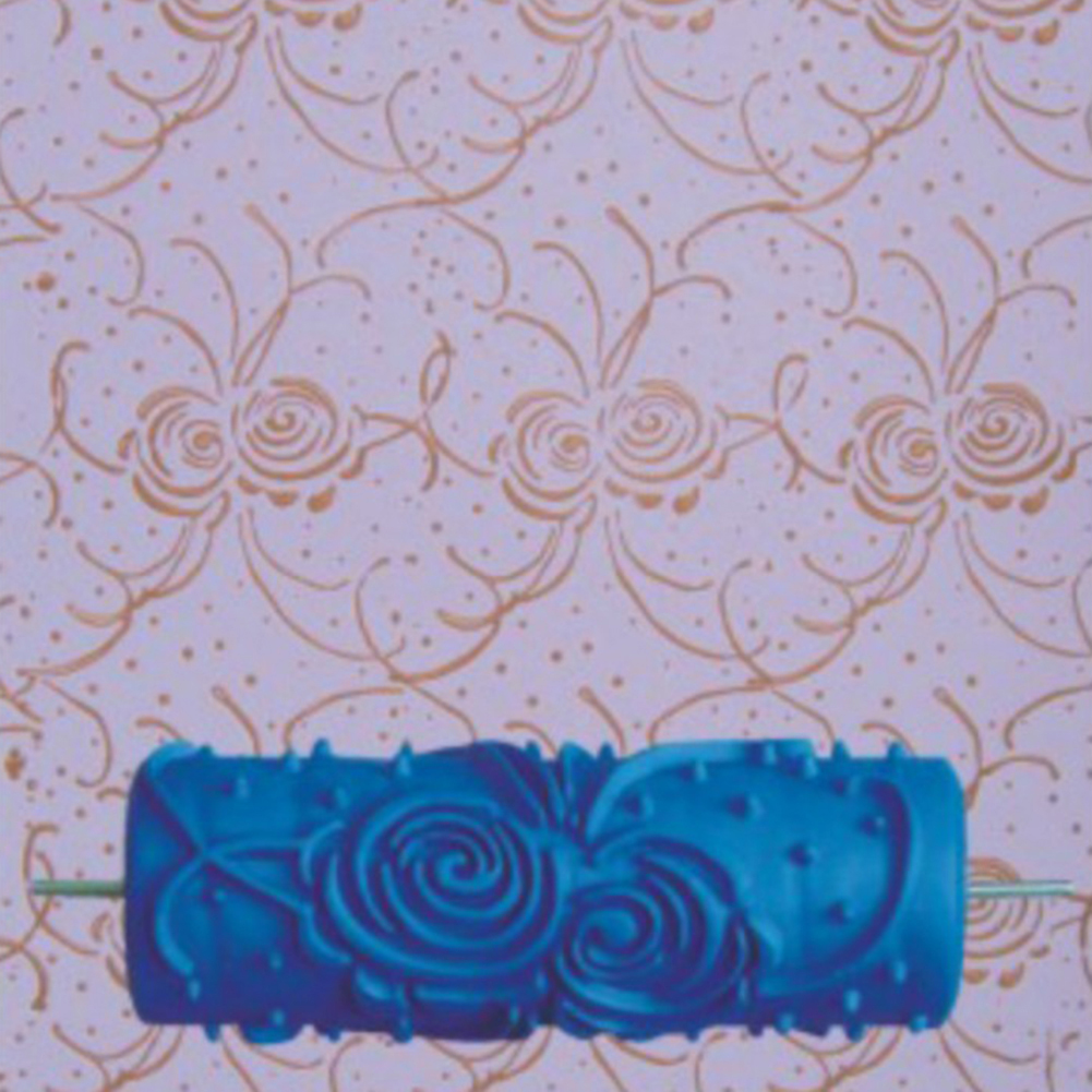 Zachte Rubber Ijzer Verf Roller Borstel Tool Schilderij Borstels Schilderij Rollen Borstel Verf Runner Roller Muur Decoratie Tool Diy