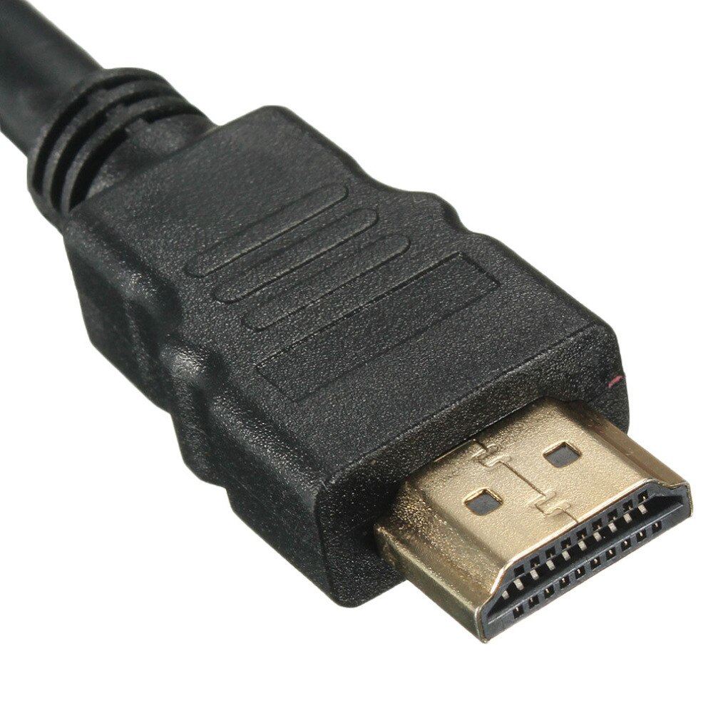 5 Voeten 1080P Hdtv Hdmi Male Naar 3 Rca Audio Video Av Kabel Snoer Adapter Converter Connector Component Kabel lead Voor Hdtv