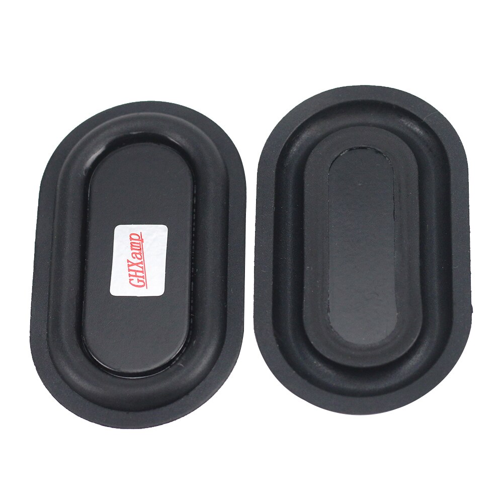 GHXAMP – plaque de Membrane de Vibration pour caisson de basses 70x40 MM, 2 pièces, haut-parleur passif, en caoutchouc, bricolage
