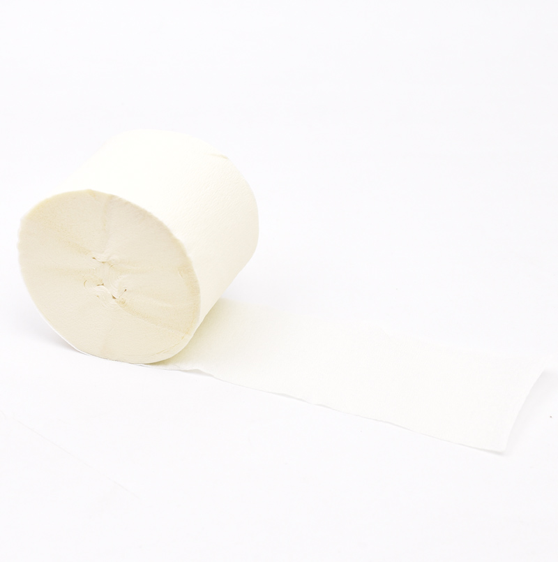 25M Pastel Crepe Streamers Paper Backdrop Pastel Rainbow Unicorn Birthday Party Decoration for Baby Shower Baptism Wedding: white