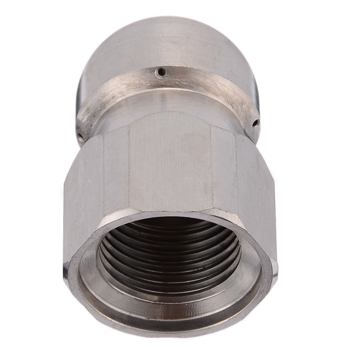 Boquilla de limpieza de tuberías, boquilla rotativa de boquilla de 1/2 "F para drenaje de alcantarillado, boquilla rotativa de chorro, 5 herramientas de chorro, 1 ud.
