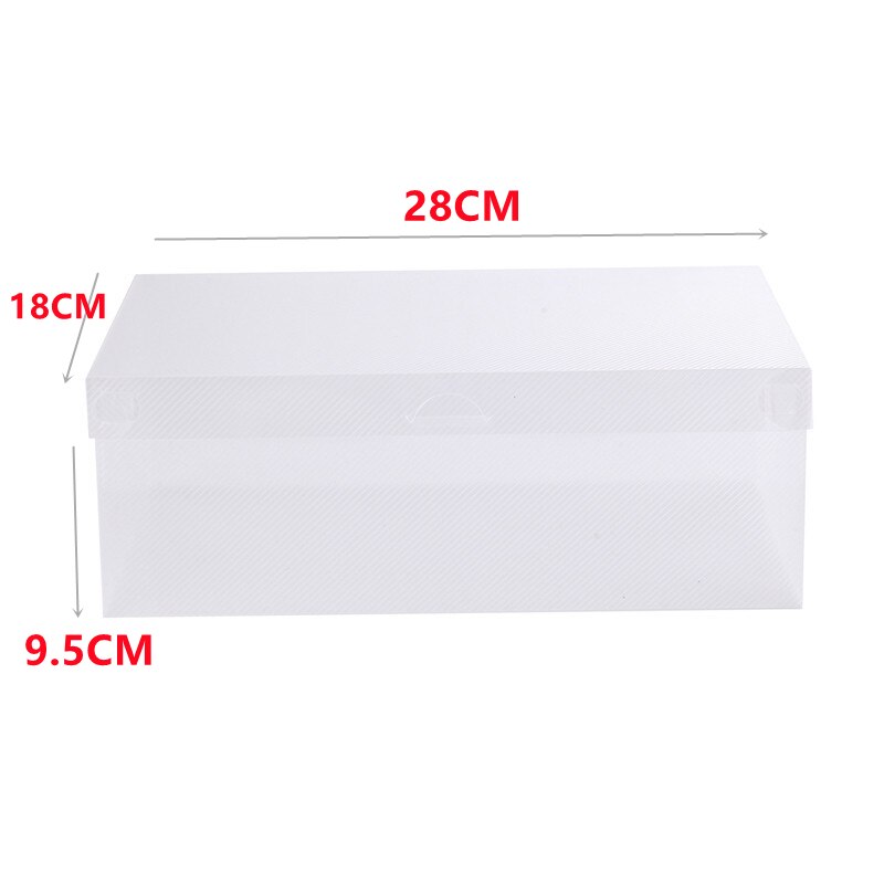 Dust-proof Stackable Flip Drawer Shoes Box Storage Container Foldable Box Cabinet Closet Stand Storage Rack Box for Home