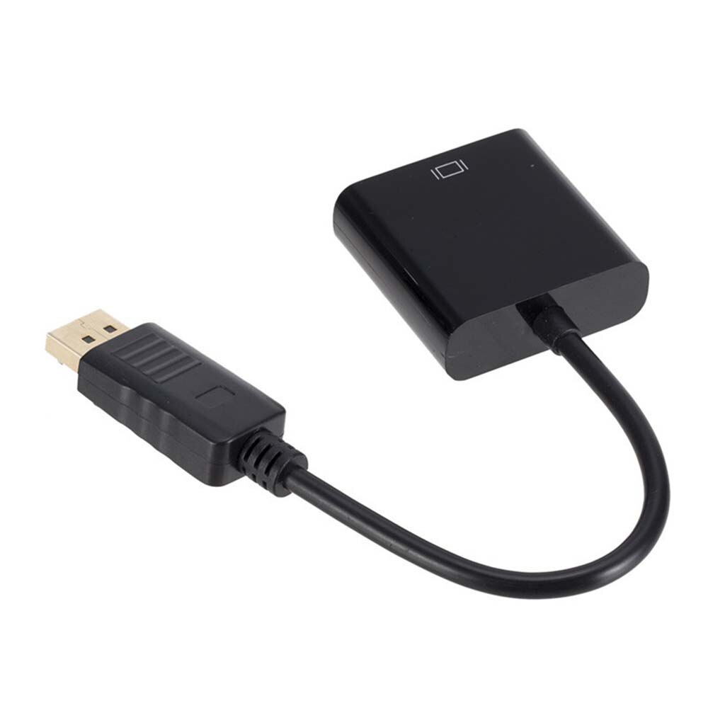 Yubeter Dp Naar Vga Video Adapter 1080 P Thunderbolt Male Display Port Naar Vrouwelijke Vga Kabels Displayport Naar Vga Dlle dp Adapter