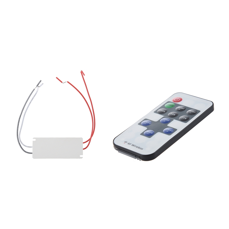 Halogen Light Electronic Transformer 105W 12V 220V - 240V with Command Strip Remote Control LED Color Single 5V-24V 12A