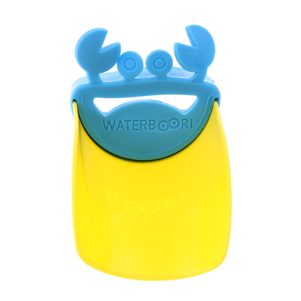 Umywalka robić łazienki przedłużacz robić kranu śliczny kształt kraba dla dzieci dziecko mycie rąk kran plastikowy adapter akcesoria kuchenne: 2