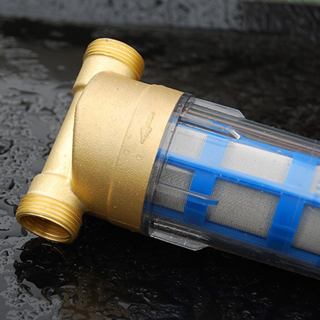 1 piece Water Pre-Filter System/Reusable Spin Down Sediment Water Filter, fit for 1/2'' MNPT 3/4'' FNPT