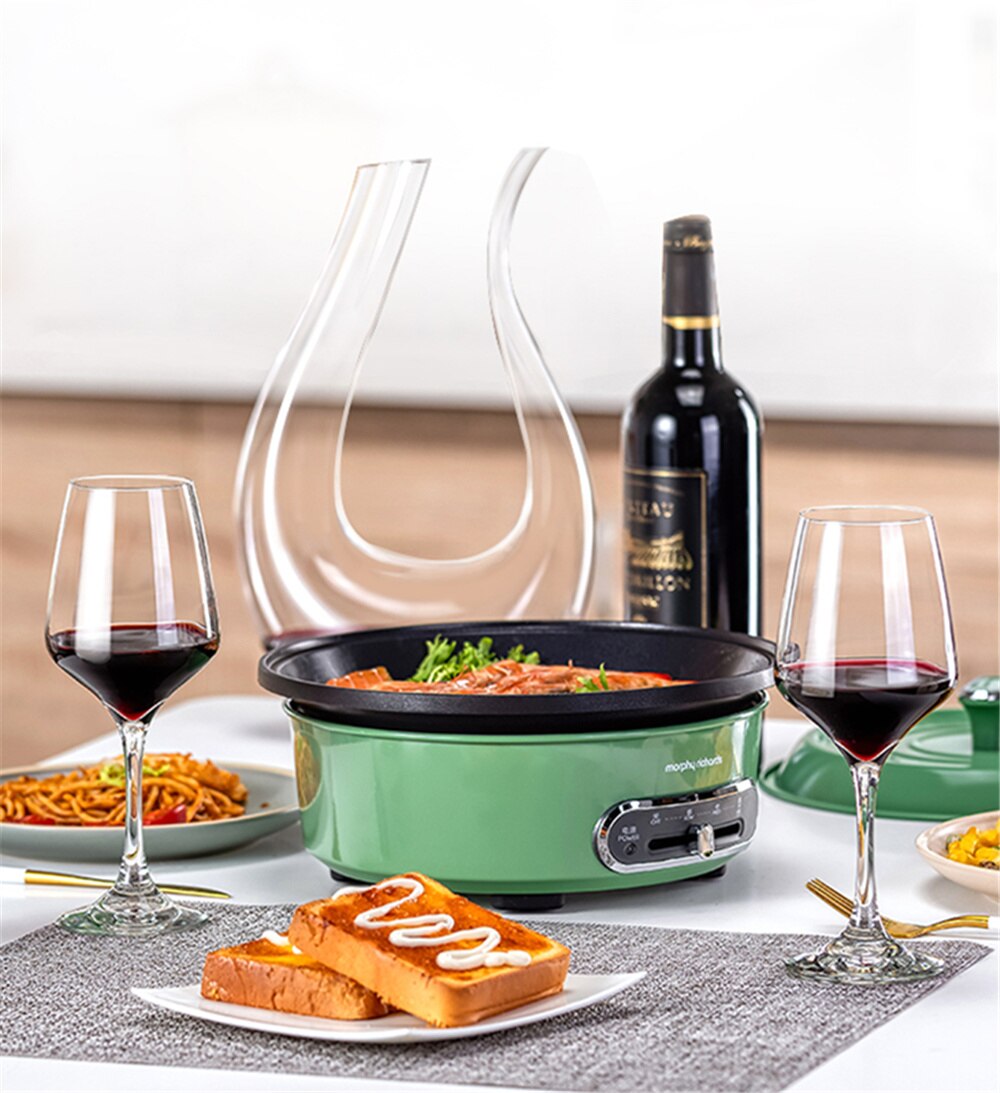 1500ml Big Decanter Handmade Crystal Red Wine Decanter Brandy Champagne Glasses Decanter Jug Pourer Aerator for Family Bar