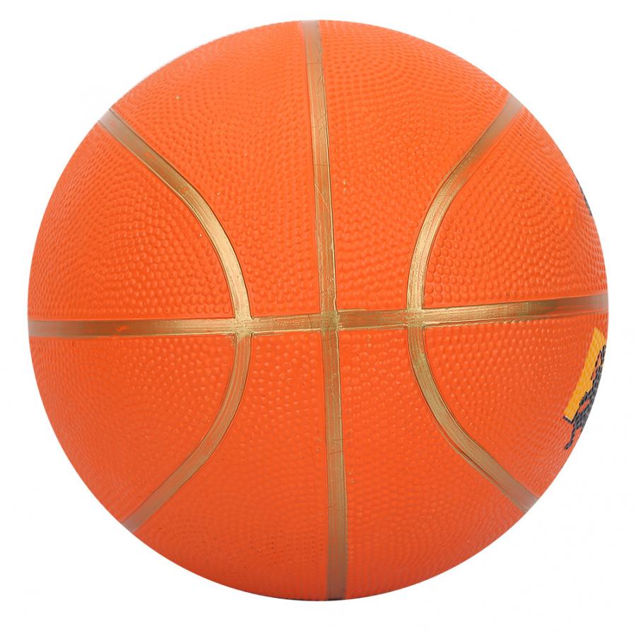 Children Basketball Size 5 Rubber Children Student Sport Training Basketball Orange Gilt-edged For Training Equipment