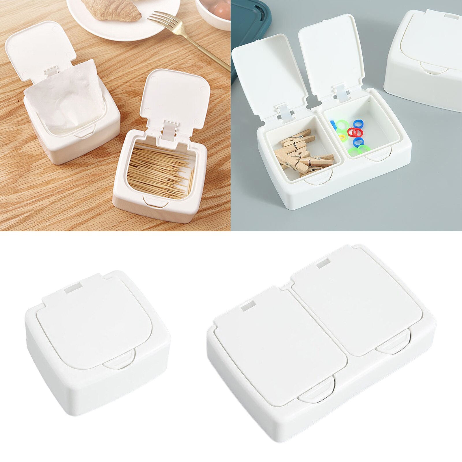 Household Table Sorting Box Small Articles Storage Box Tablet Storage Single