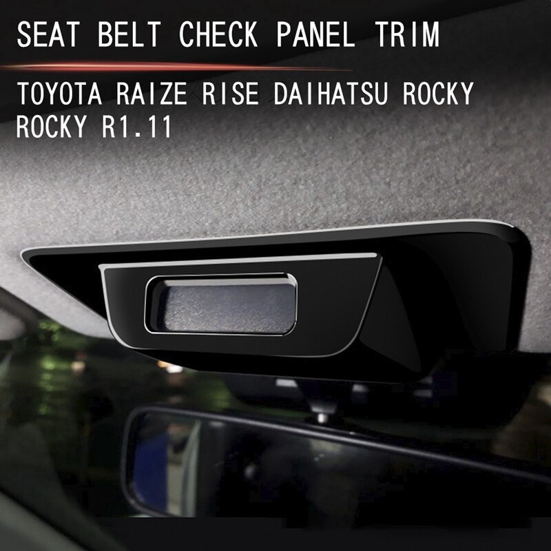 Cinto de segurança do carro painel inspeção capa quadro do painel inspeção cinto de segurança capa para toyota raize 2020 2021