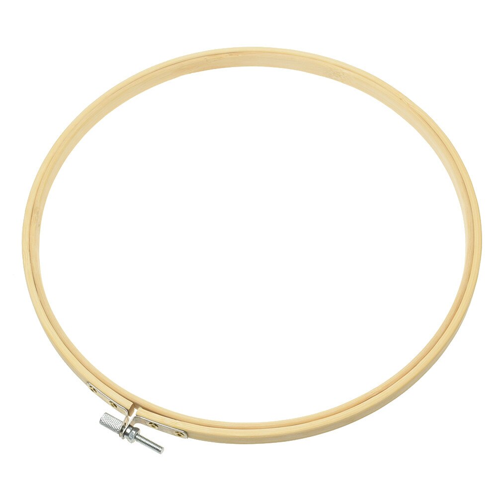 1Pcs 13-43cm Wooden Handy Cross Stitch Machine Embroidery Hoop Ring Bamboo Frame Embroidery Hoop Round Needlecraft Sewing