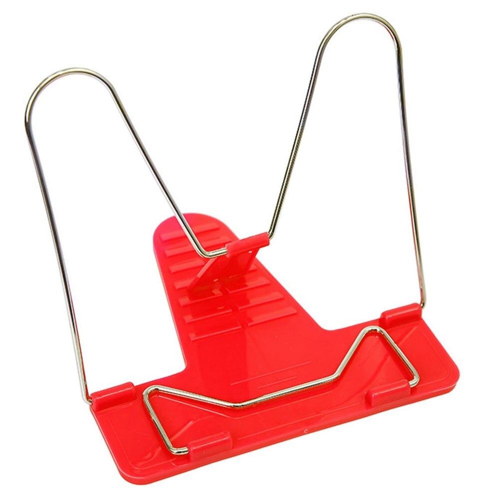 Bibliotheek Boek Stand Kantoor Boekensteunen Lichtgewicht Verstelbare Houder Voor Thuis Desktop Plastic Fold Reading Frame Muziek Lakens
