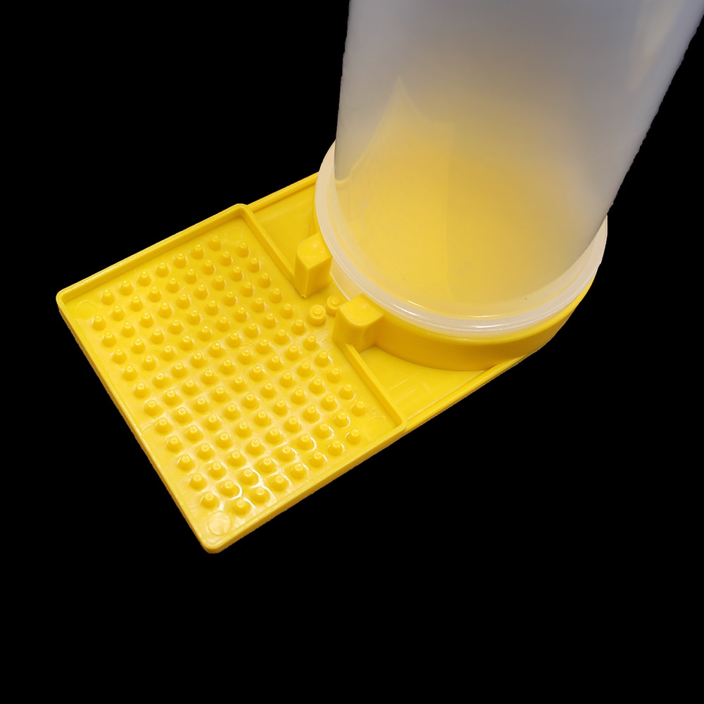 2PCS Beekeeping feeder honey bee feeders feeding drinker plastic tool drinking water waterer watering bees tools supplies