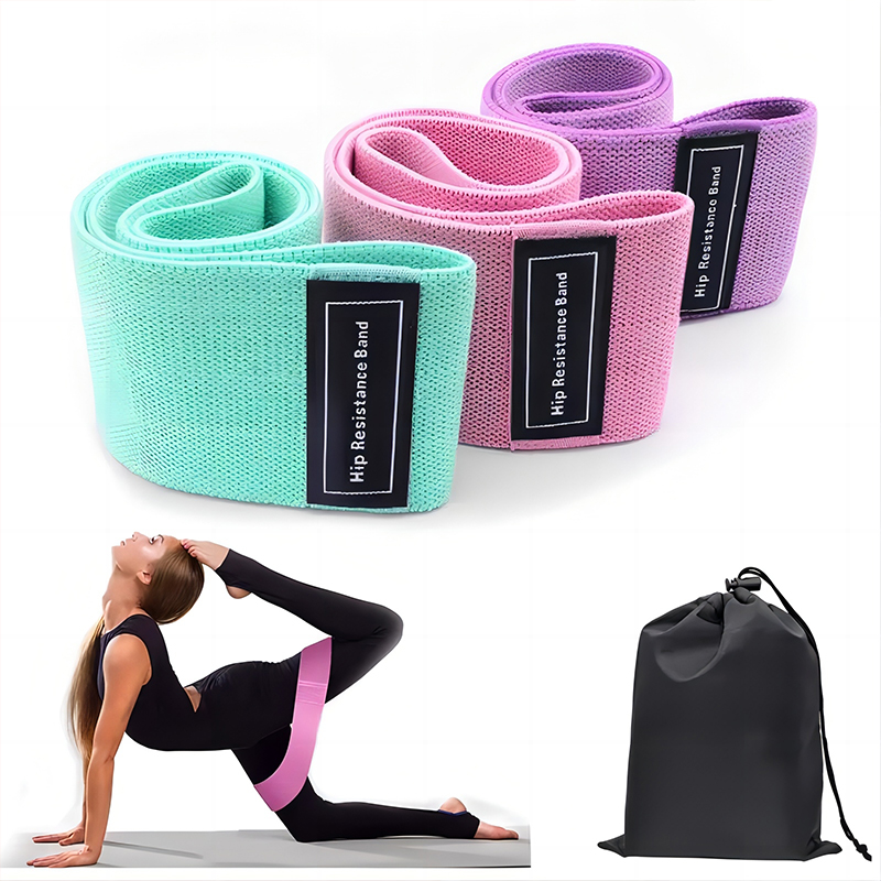 Elastische Bänder Fitness Widerstand Bands Yoga Pilates Hüfte Kreis Expander Bands Fitnessstudio Ausbildung Hause trainieren Ausrügestochen