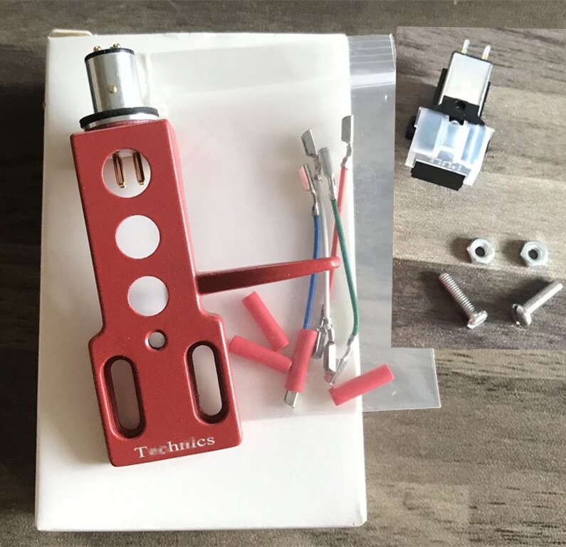 1SET RED COLOR OEM Phono Stylus Cartridge Unit Turntable Headshell CN5625 For Technics 1200 1210: model D