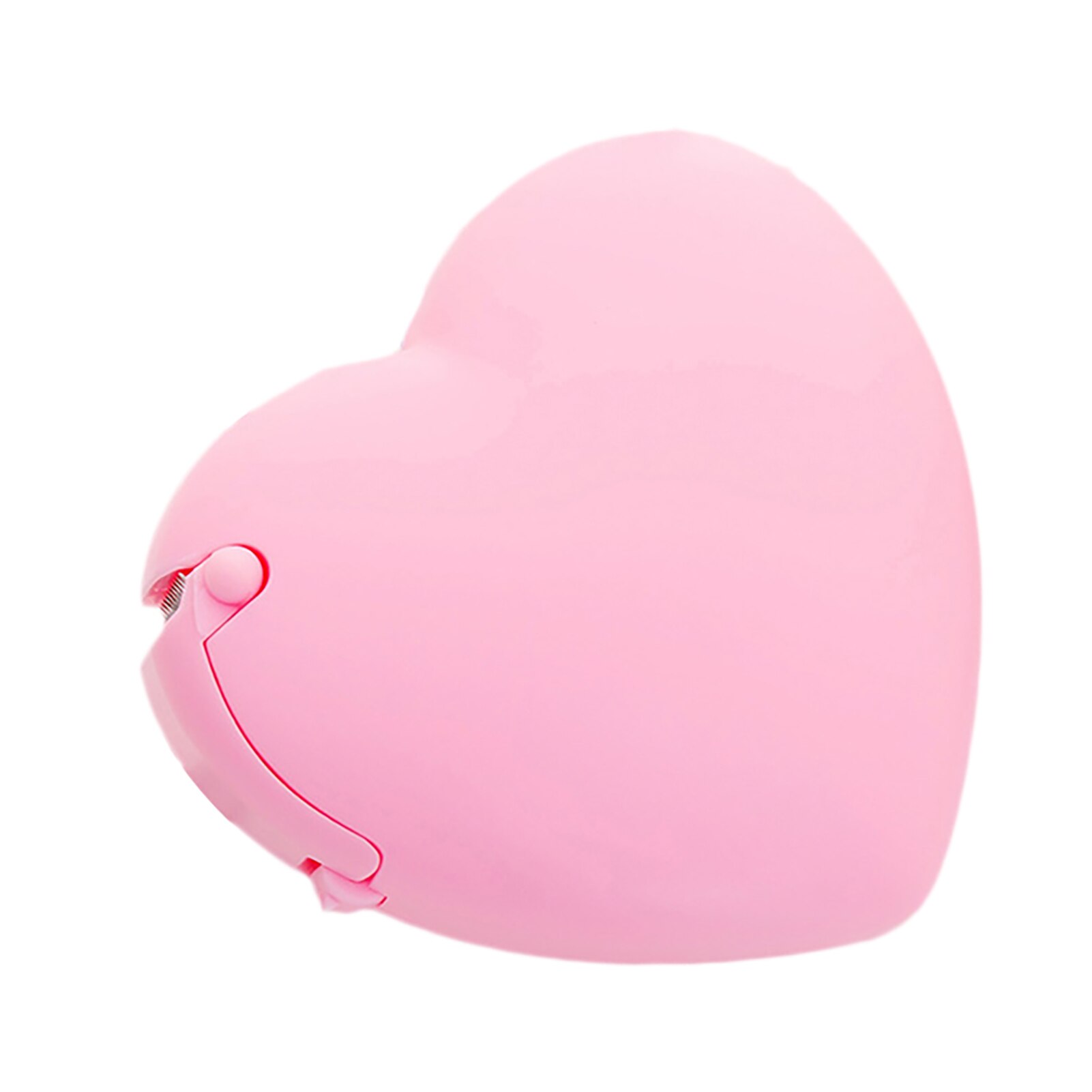 Cute Masking Tape Cutter Candy Color Pink Blue Heart Styling Washi Cutter Office Cute Clear Tapes Dispenser Washi Holders: Pink Love
