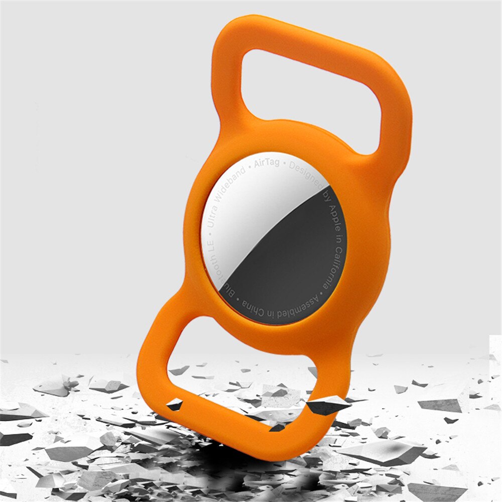 2021new custodia protettiva in Silicone per animali domestici GPS Finder Dog Cat Collar Loop per Apple airtag per Apple localizzatore Tracker dispositivo anti-perso