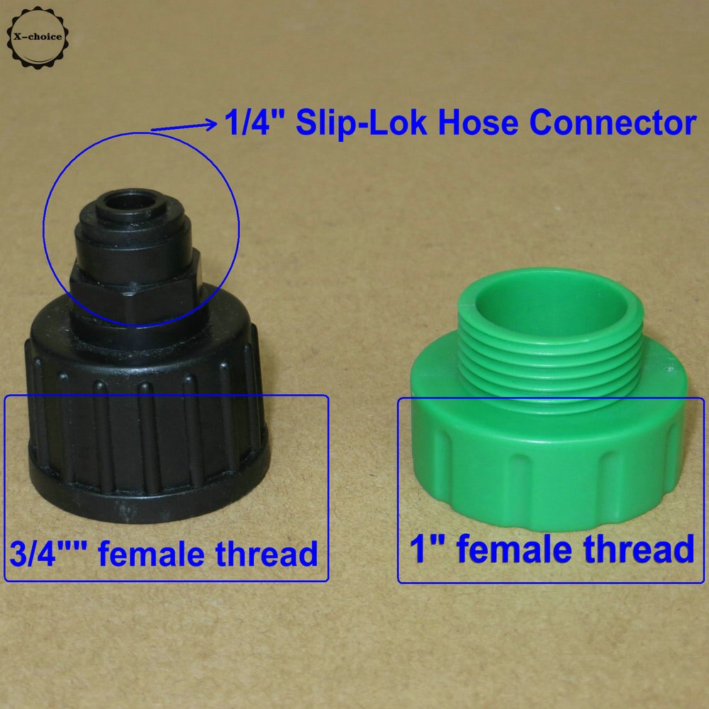 Misting Fan - 3 Nozzle Brass Water Misting -1/4&quot; Slip-lok Connect DIY KIT,Connects To Any Outdoor Fan Fan Misters