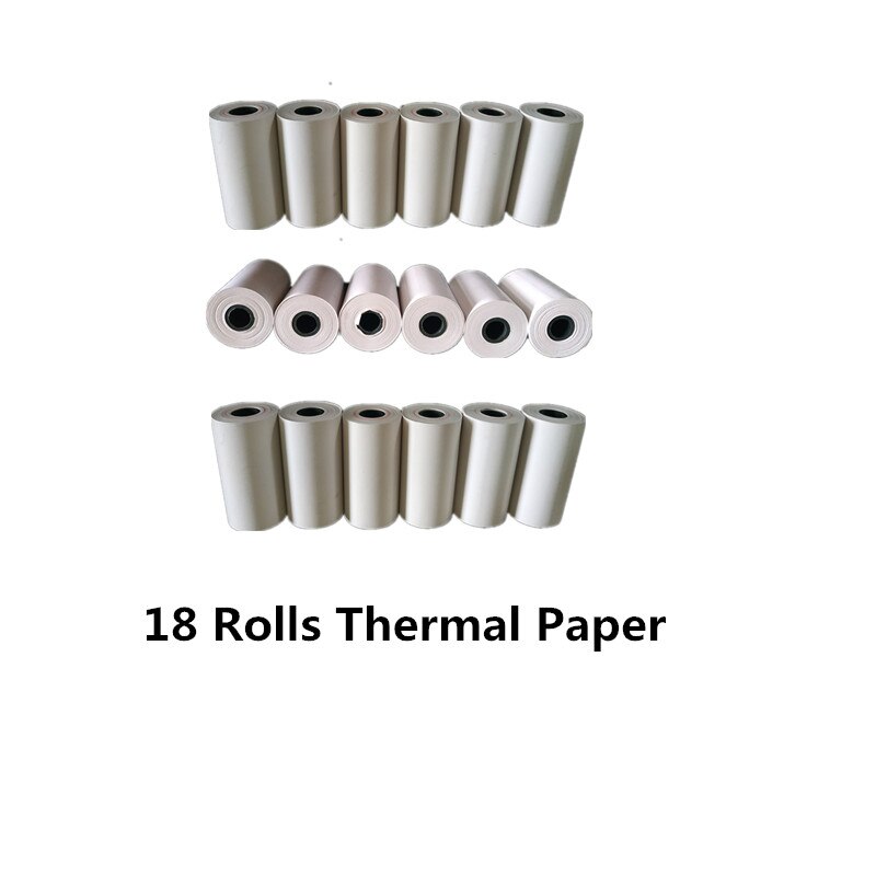 Universal Paper 57x30mm Thermal Receipt Paper for All Mini 58mm Inkless Wireless Bluetooth Thermal Receipt Printer Papel Termica