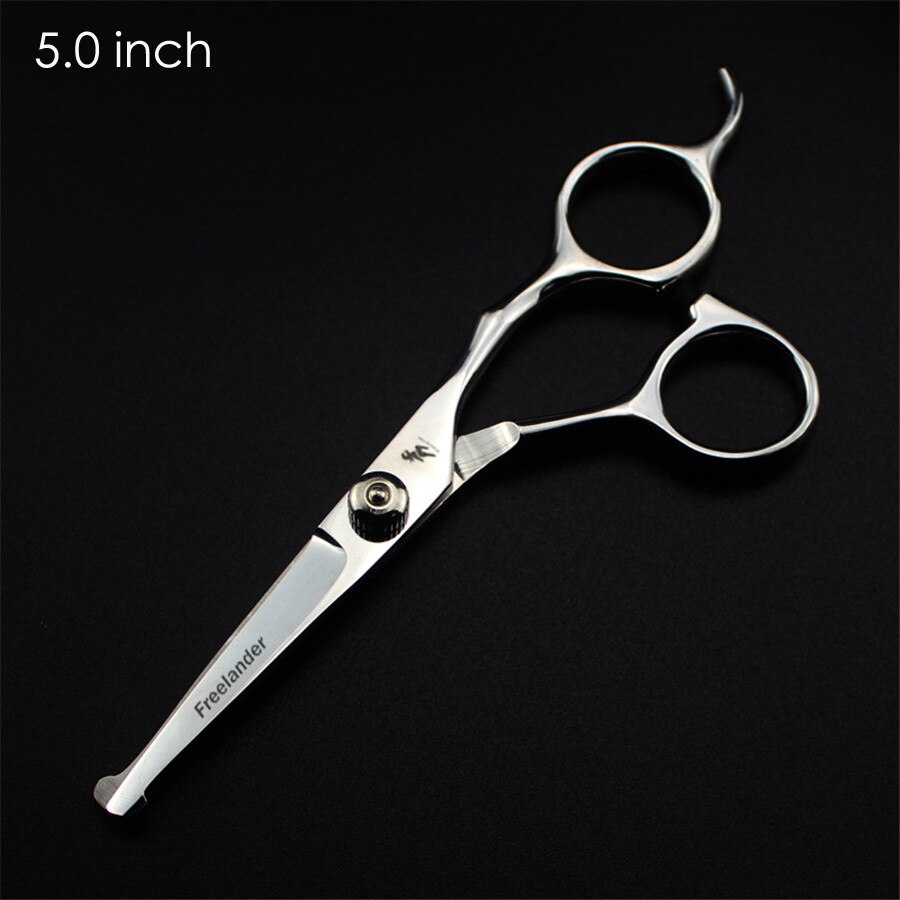 1pc 4/5/6.5 inch Pet Grooming Scissors Round Tip Safety Dog Shears Hair Cutting Thinning Scissors: 5 inch