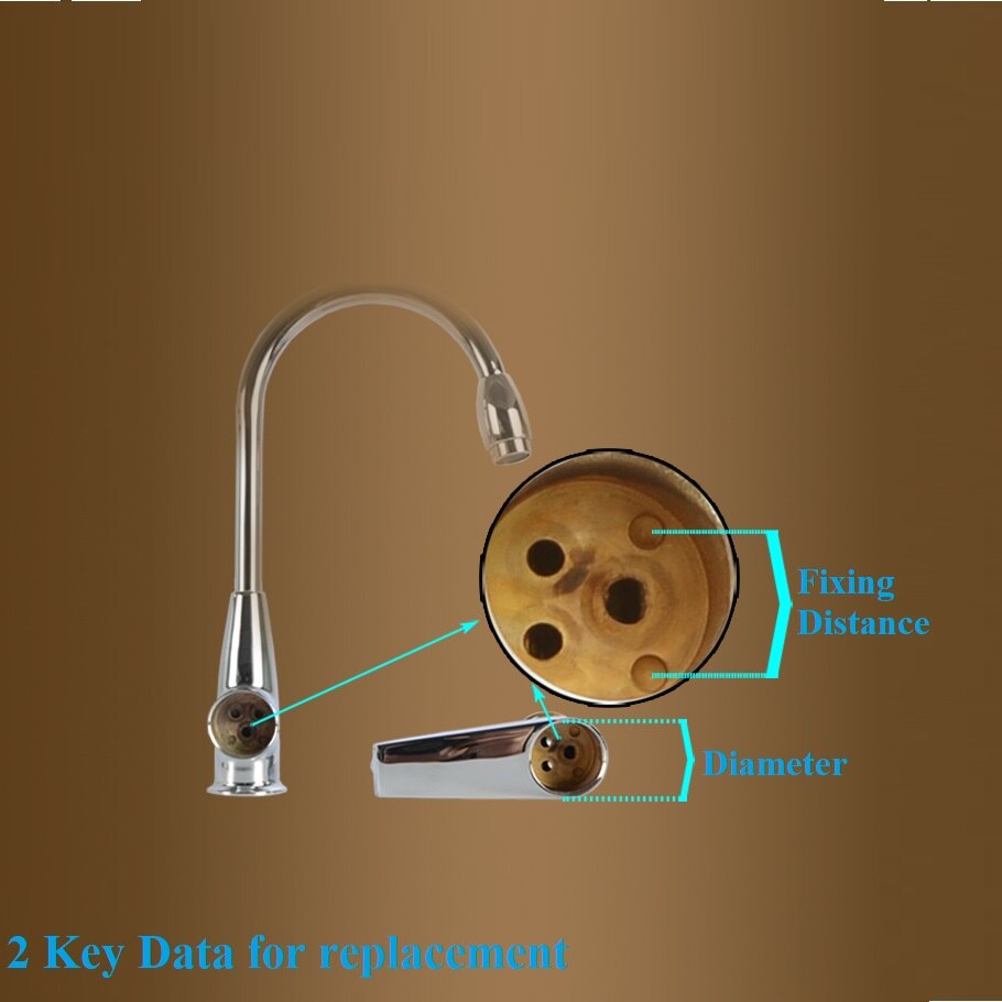 25MM 35MM 45MM Faucet Valve Cartridge Replacement Cold Mixer Extended Height Feet