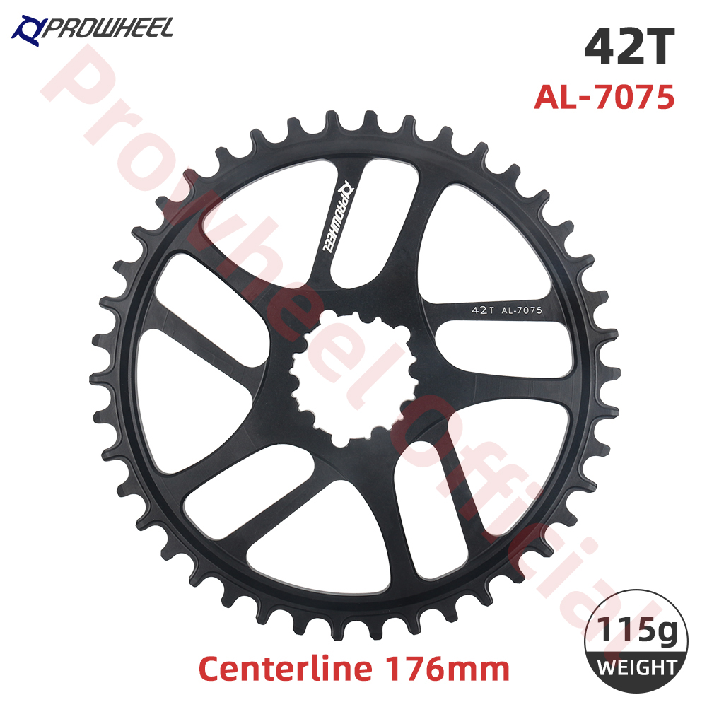 MTB Mountain Bike 1/3/6MM Offset 30T/32T/34T/36T/38T/40T Crown Bicycle Chainring for 11/12S NX XX XO GX Crank Parts: Chocolate