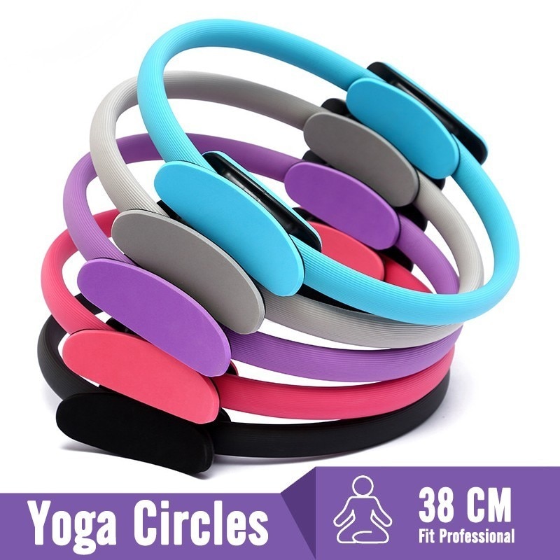 Yoga cirkel pilates sport magisk ring kvinder fitness kinetisk modstand cirkel gym træning pilates tilbehør