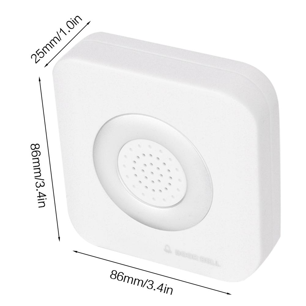 DC 12V Hotel Wired Doorbell Wire Access Control Wire Door Bell External Wired Doorbell Loud Ding-dong Ringtones Output Bell