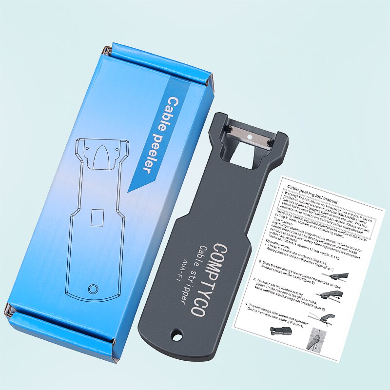 Optical Fiber Tool Longitudinale Stripper AUA-F1 Kabel Jacket Slitter 8.5Mm 10.4Mm 14Mm Kabel Schede Cutter Slitter