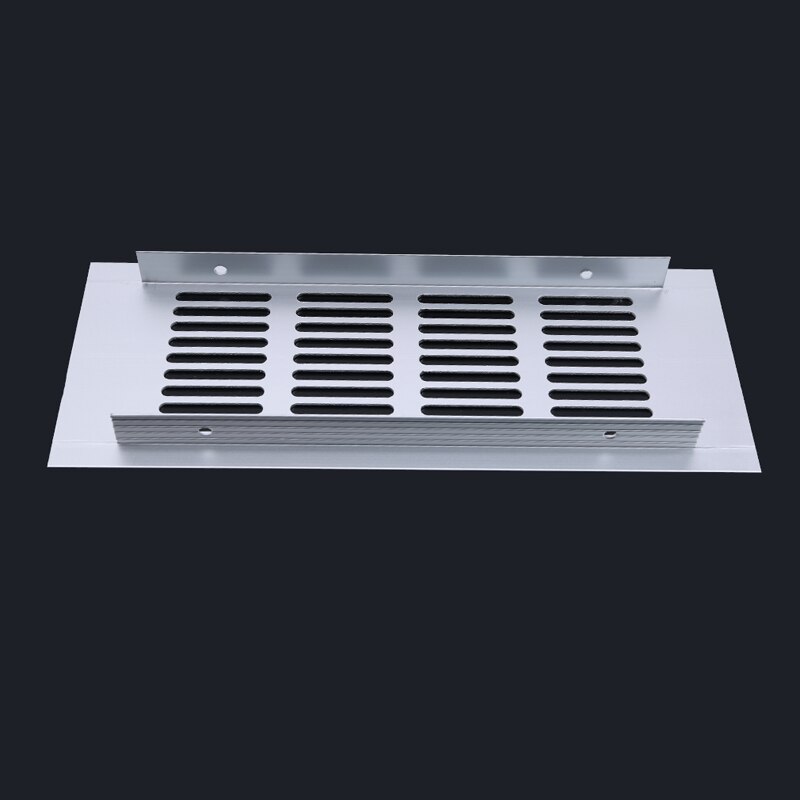 2pcs Rectangular Air Vent Grille Ventilation Cover Closet Shoe Wardrobe Cabinet Mesh Hole Louver Vent Home Decor Cover