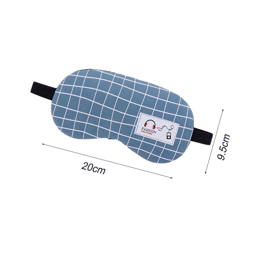 1Pc Sleeping Mask Eyepatch Eye Cover Cotton Mask for Eye Travel Relax Sleeping Aid Eye Patch Shading Eye Mask