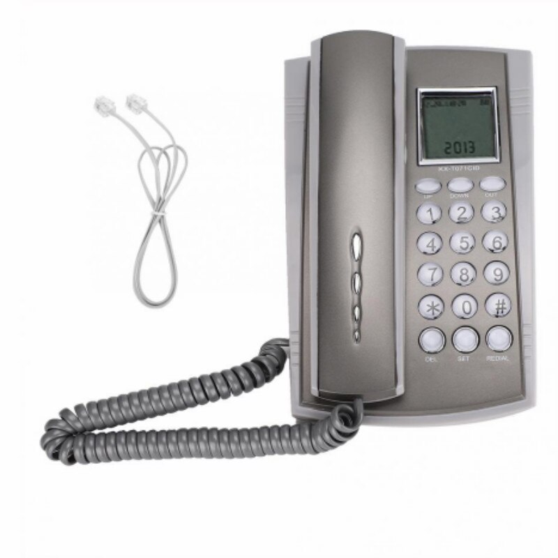 Petit poste d'appel entrant hôtel téléphone mural sans batterie téléphone fixe mural rouge téléphone filaire de bureau