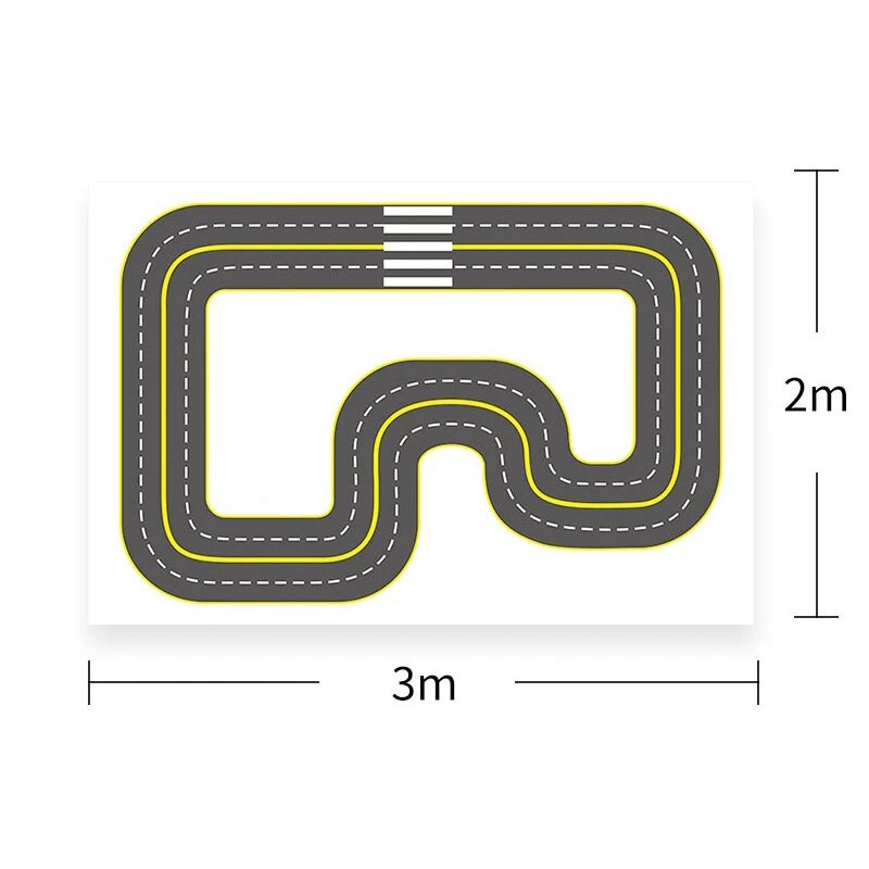 BlueRaven AI Visual Automatic Drive Track Map For Jetbot Jetson Nano: Default Title
