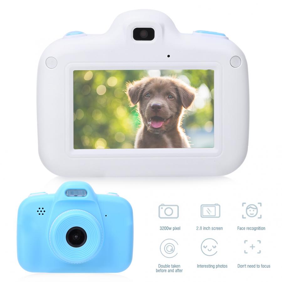 Video Camera 2.8 Inch Blue Touch Control Screen 720P Hd Kinderen Camera Festivals Ondersteuning 32G Geheugenkaart video Kamera