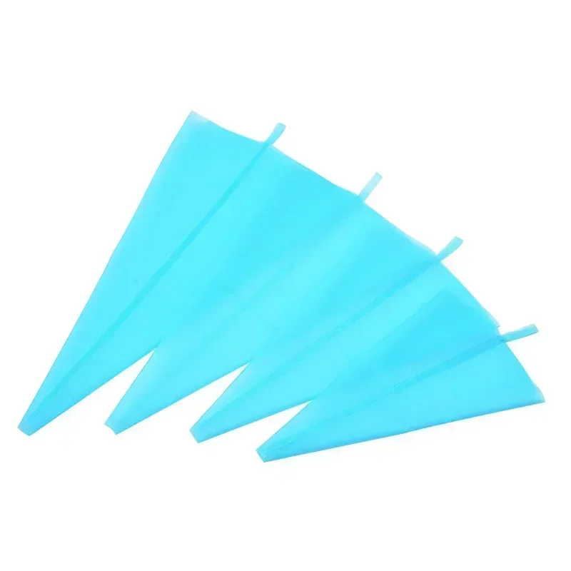 Gjør-det-selv silikonglasursprøyteposer til konditorvarer, gjenbrukbare kremposer til cupcakedekorering, bakeverktøy, kjøkkenutstyr, fondant, sukkerhåndverk: Alternativ 14 / Rosa