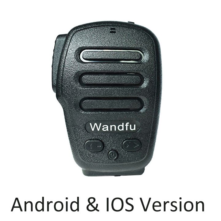 Drahtlose Bluetooth Handheld Mikrofon Intercom Für die PTT APP Für Apple IOS Und Android-System: Android and IOS