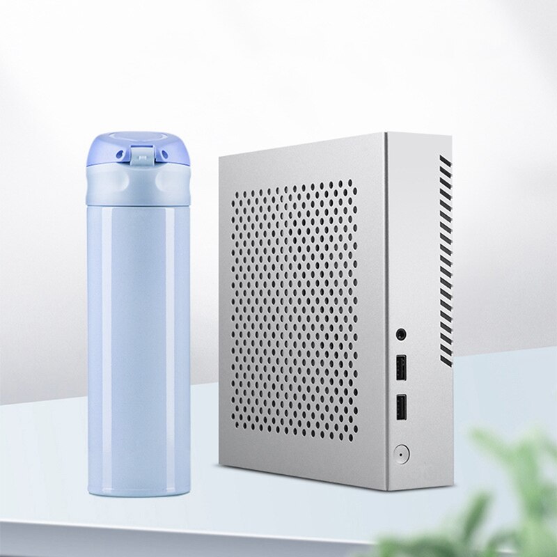 TX03 Mini Itx Case Computer Chassis Htpc Host Case USB2.0 Itx Behuizing Desktop Case