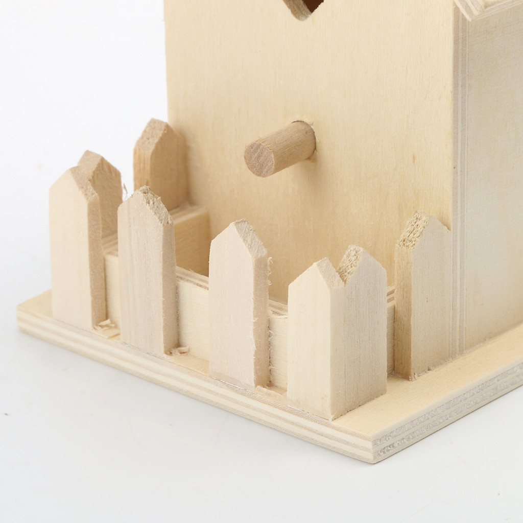 Hummingbird Nest House Bird House Bird House Bird Box Wooden Box For Home Bird Use Garden Decor