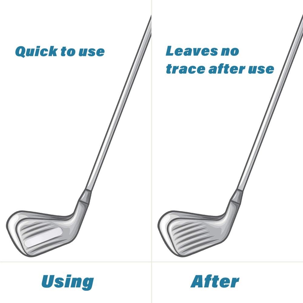 Golf Weighted Lead Tape 20pcs Adhesive Lead Tape Strips Golf Training Equipment Lead Weight Tape for Tennis Racket Iron Putter