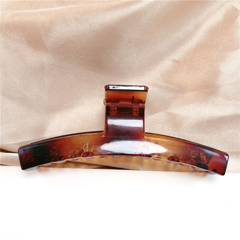 Koreaanse Grote Barrette Krab Haar Klauwen Bad Haar Klauw Paardenstaart Clip Grote Haarspeldjes Klauw Clip Haar Clip Krab Voor vrouwen Haar Clips: NO.1