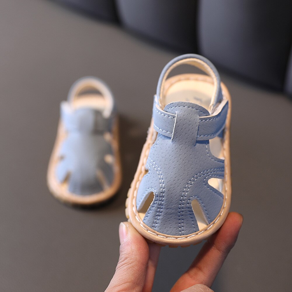 Sandali per bambina anti-collisione primi camminatori per bambini scarpe da spiaggia per bambini sandali per bambini traspiranti SYR006
