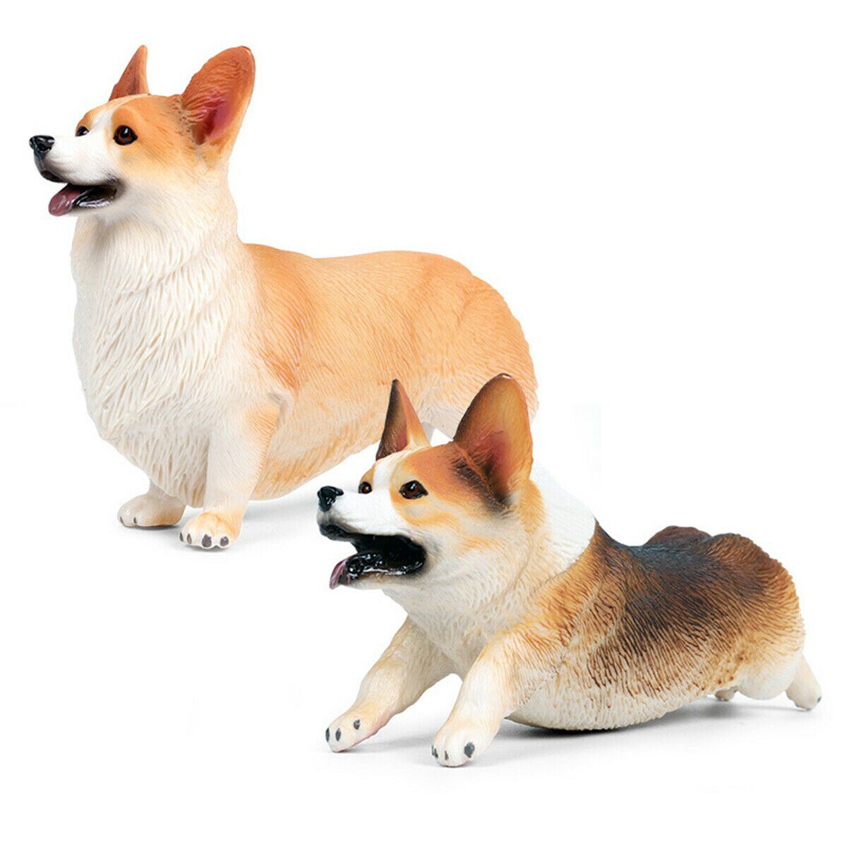 Pembroke Welsh Corgi Figure Dog Pet Animal Model Toy Collector Decor Kids Educational Toys Decoration Kid Birthday