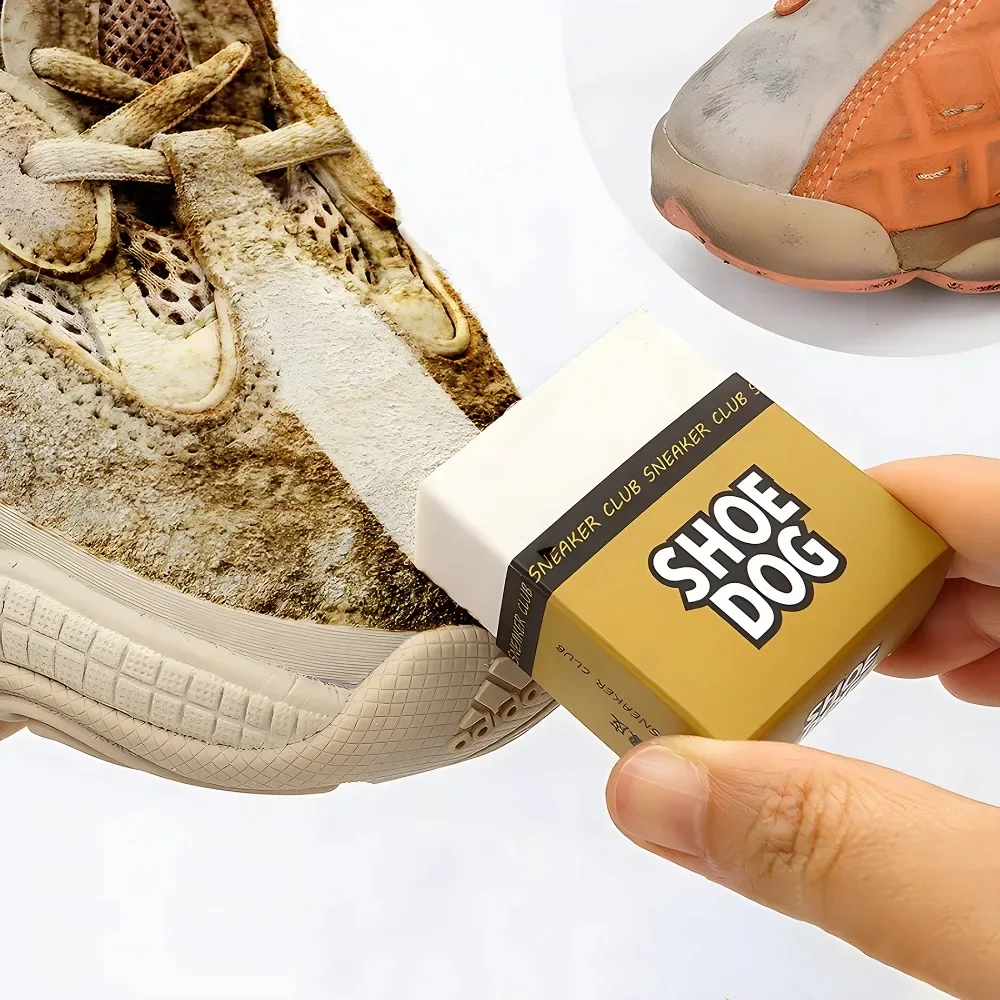 Gomme à chaussures Portable, nettoyage imperméable, baskets en cuir suédé, petites chaussures blanches, décontamination des gencives, nettoyeur de baskets