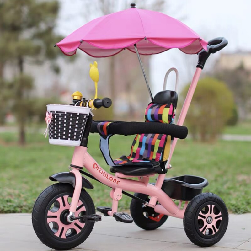 Alwaysme bebê crianças corredores, três carrinhos de rodas, balance caminhantes de bicicleta por 1-5 anos, 3c número: 2017012201948224: Pink Canoby